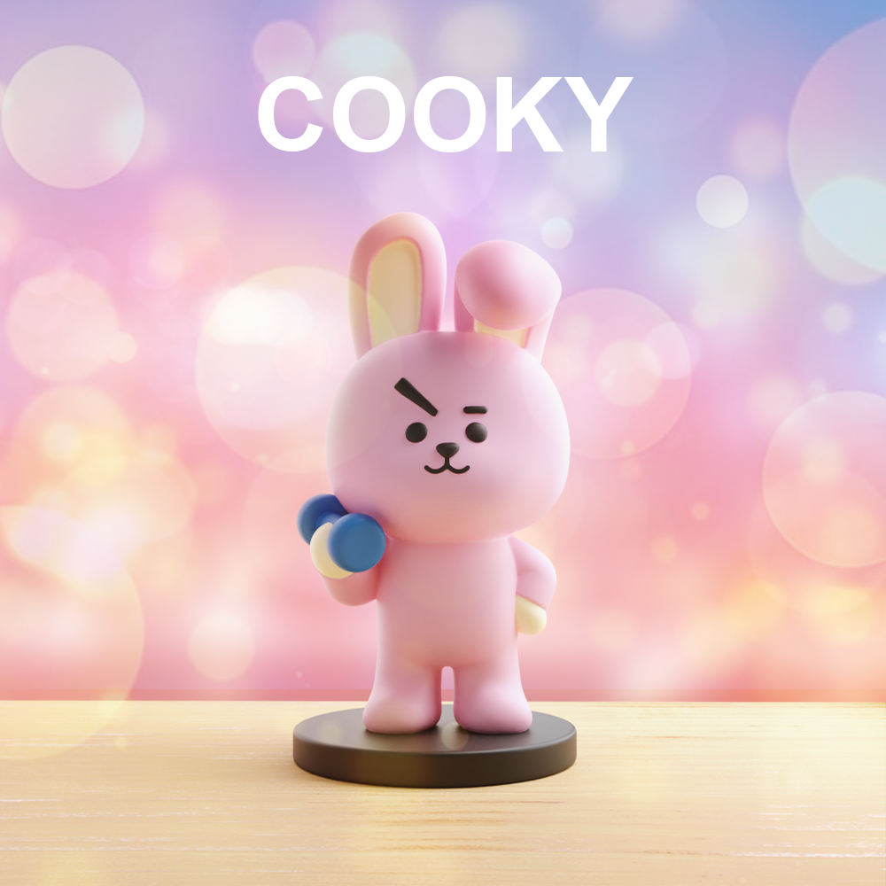 BT21 / BTS Figures sculpture 模型预览图 3